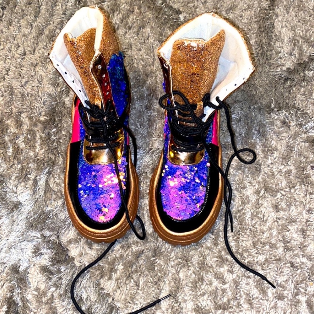 Cape Robbin Sequin boots